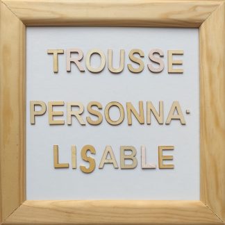 Trousse personnalisable