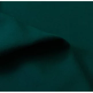 Crêpe de coton bio vert certifié GOTS